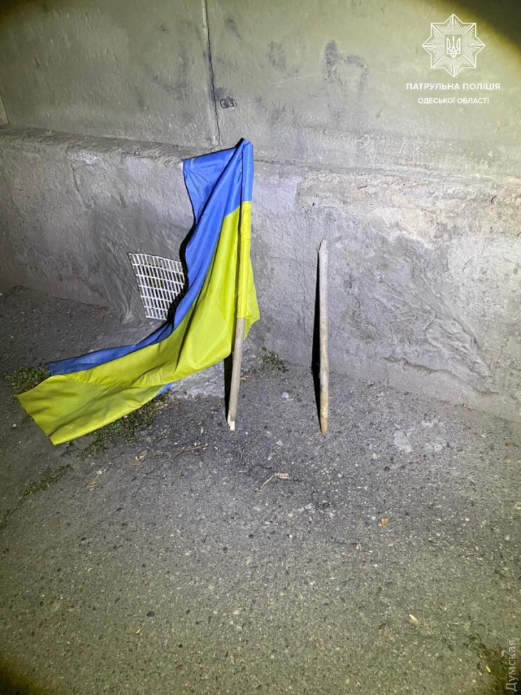 أوديسا.. اعتقال رجل انتزع العلم الأوكراني ورماه أرضا (صور)